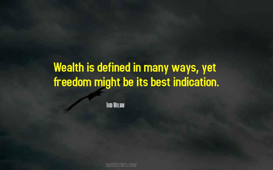 Best Wealth Quotes #1086101
