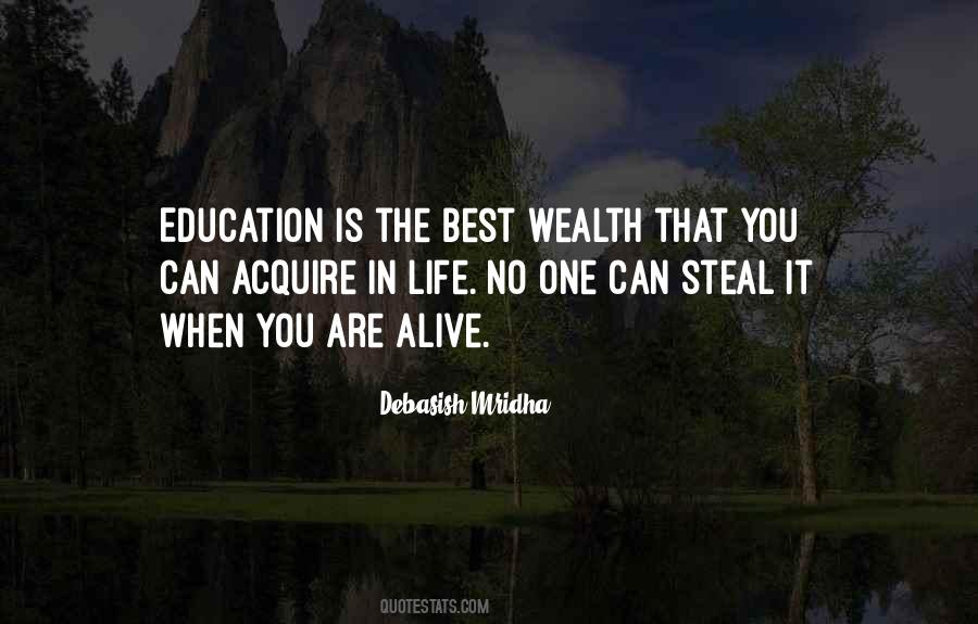 Best Wealth Quotes #1150940
