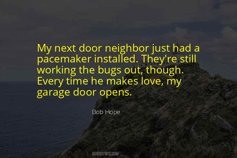 Love Opens Doors Quotes #1474734