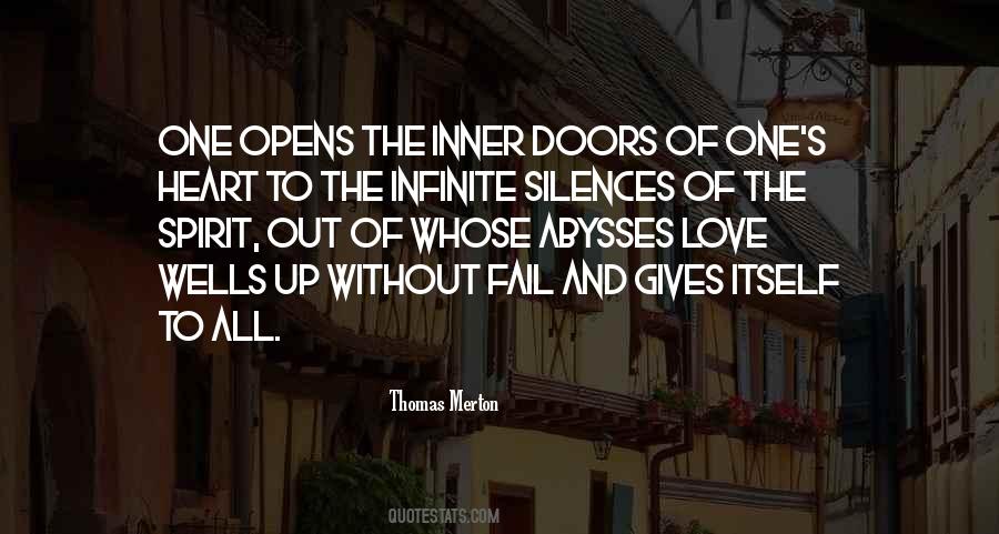 Love Opens Doors Quotes #1579913