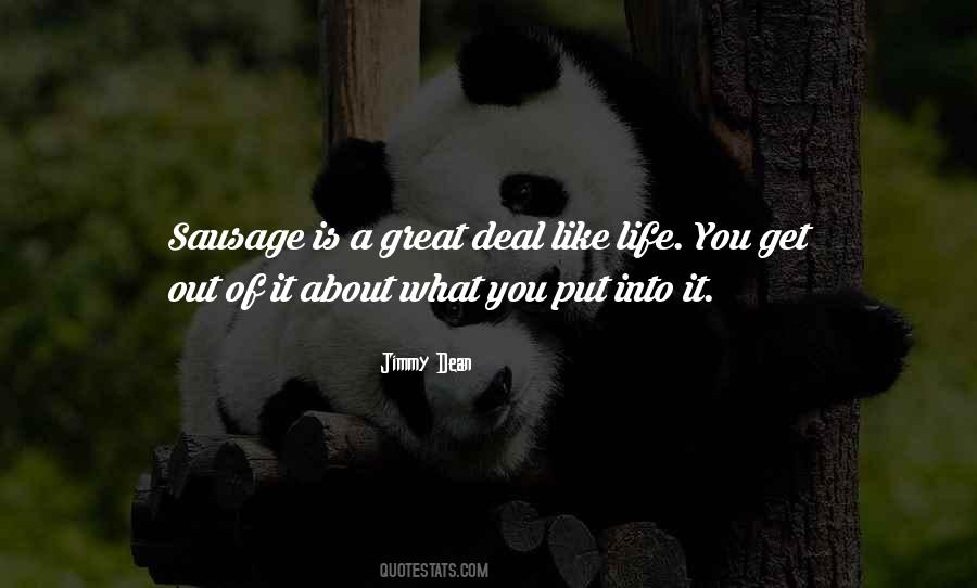 You Get Out Of It What You Put Into It Quotes #46565