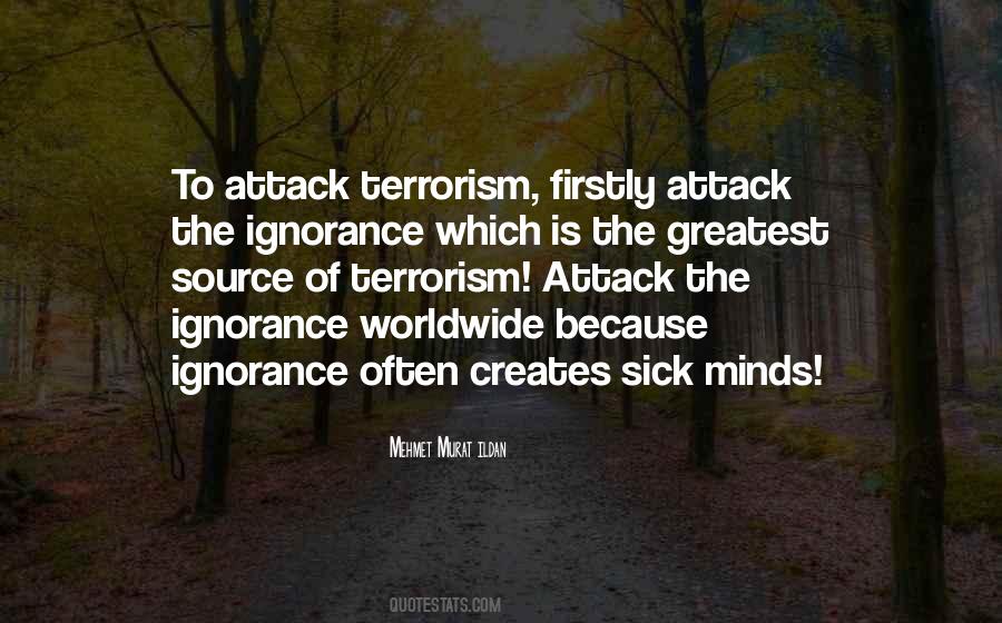 Terror Attack Quotes #1472476