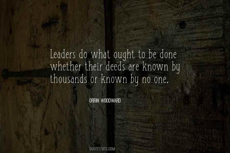 What Leaders Do Quotes #498355