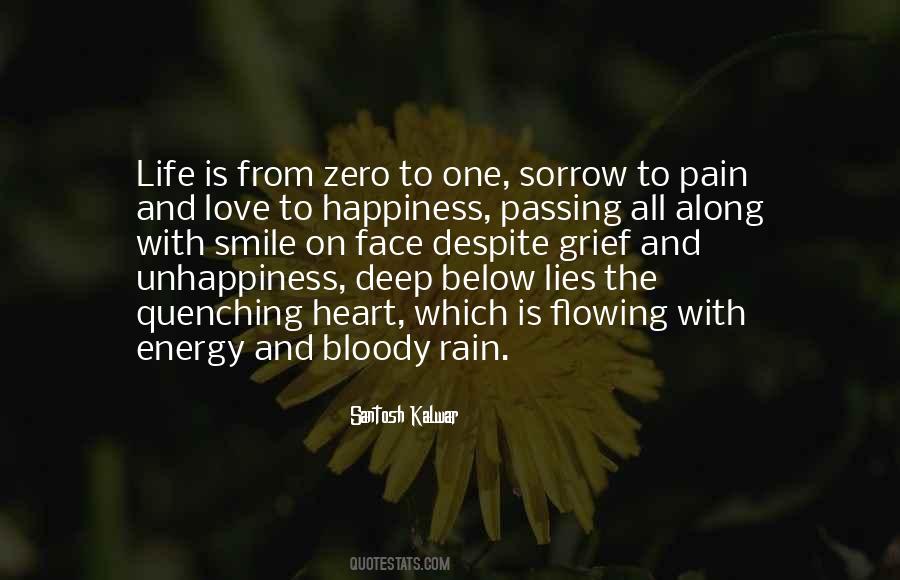 Grief Happiness Quotes #1273121