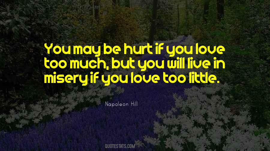 Love Misery Quotes #7290