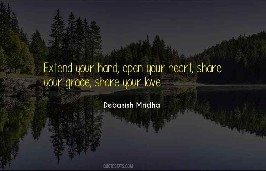Open Your Hand Quotes #1547764