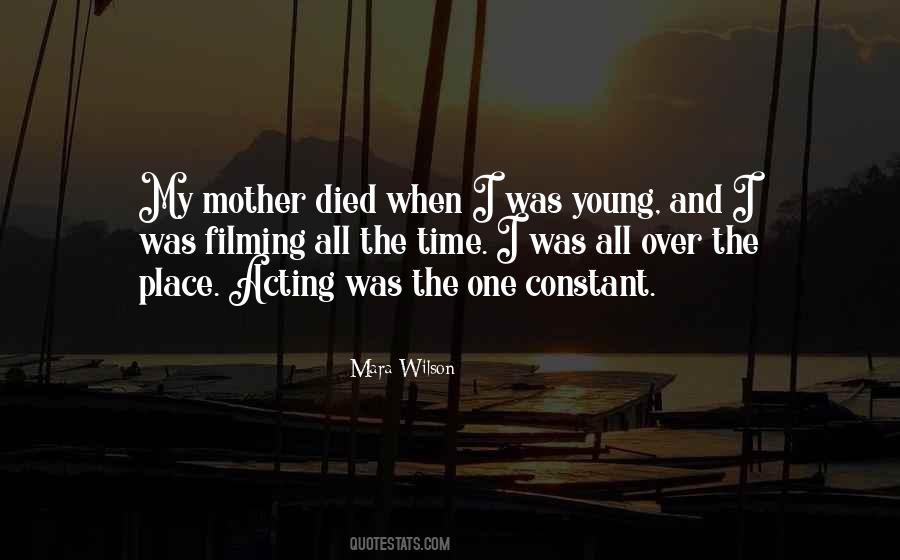 When My Mother Died Quotes #1665669