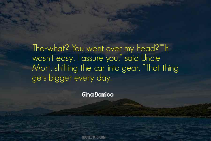 Gear Shifting Quotes #863016