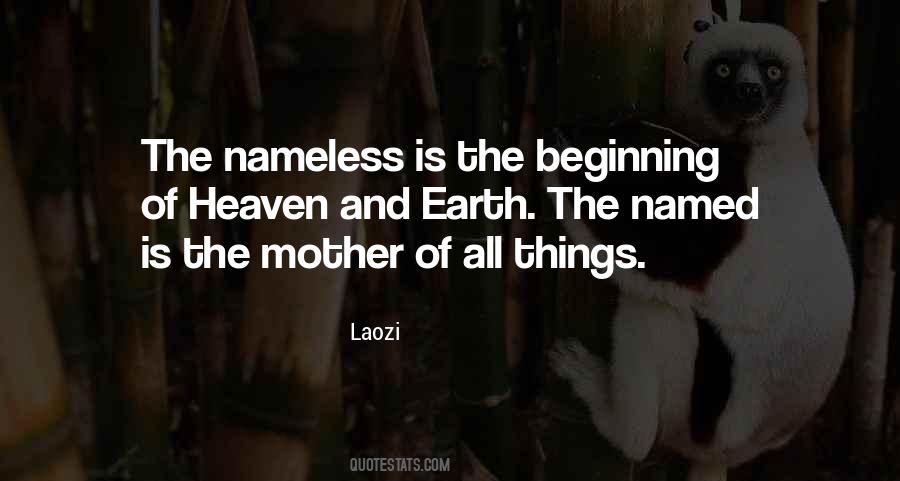 Quotes About The Nameless #352138