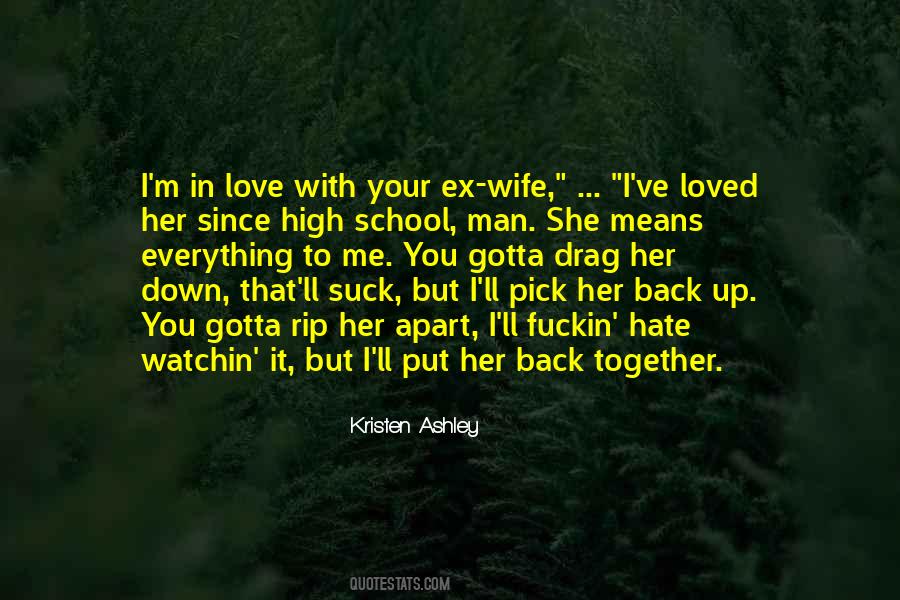 I Put Up With You Quotes #1370471