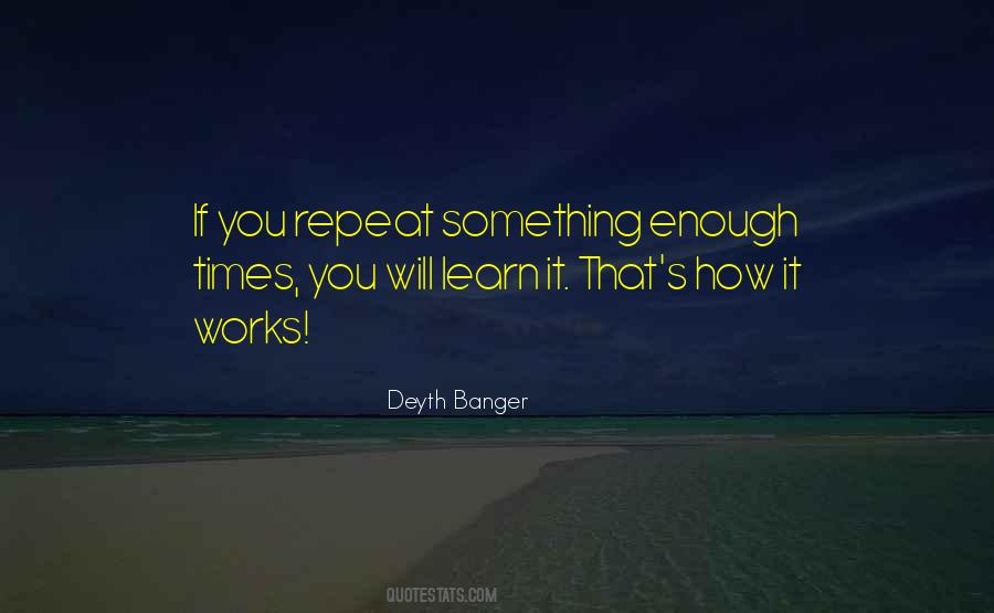 Quotes About How It Works #1215940