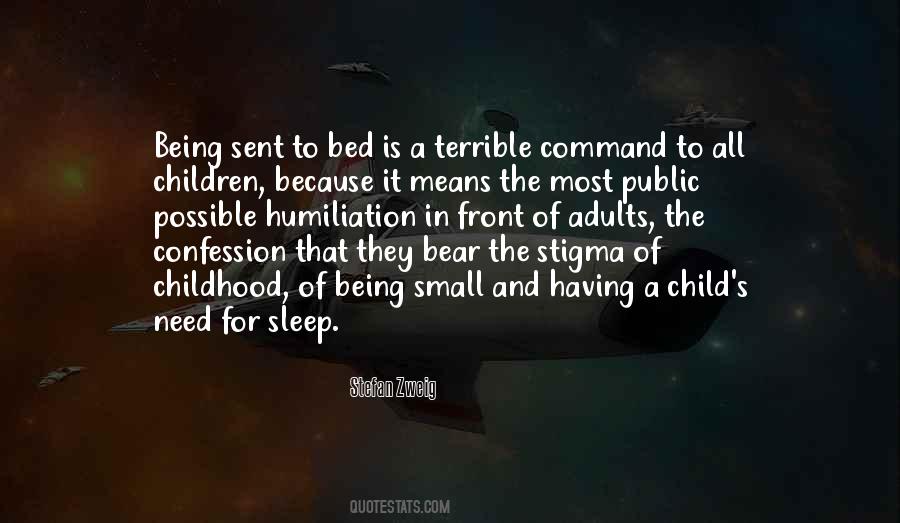Childhood Small Quotes #730492