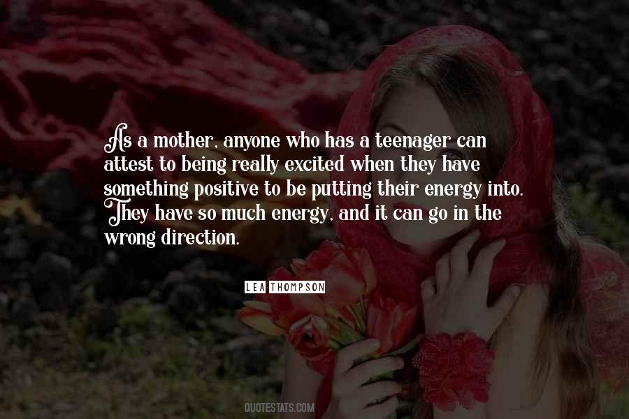 Positive Mother Quotes #1194226