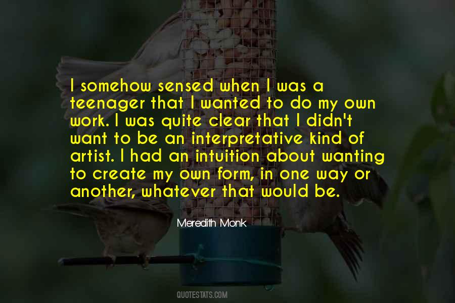 Wanting To Work Quotes #773527
