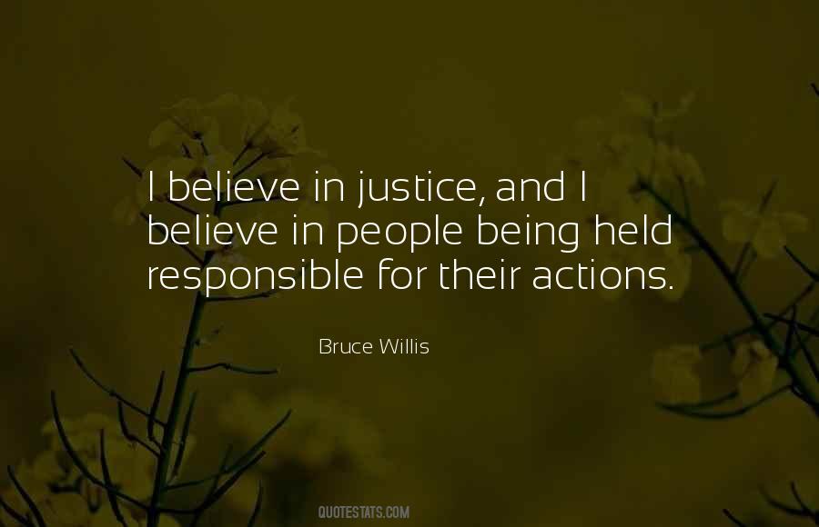 Believe In Actions Quotes #1207104