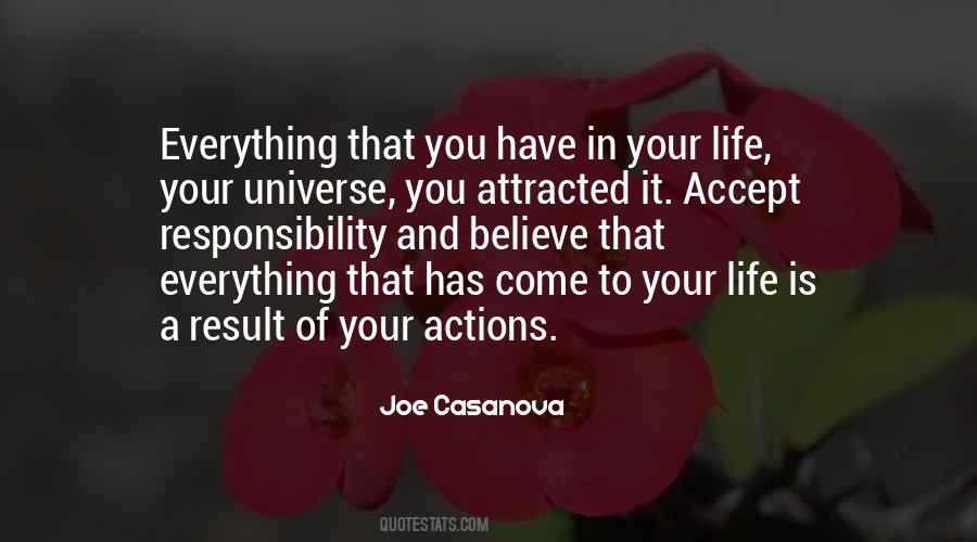 Believe In Actions Quotes #728578