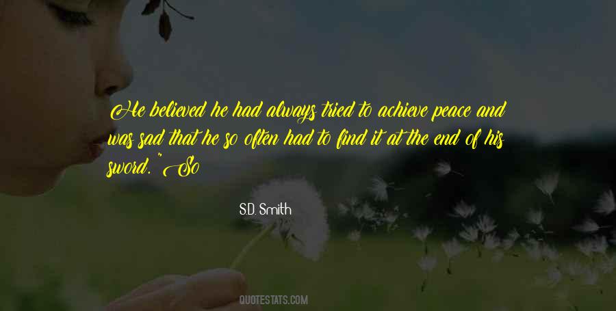 Sad End Quotes #1416429