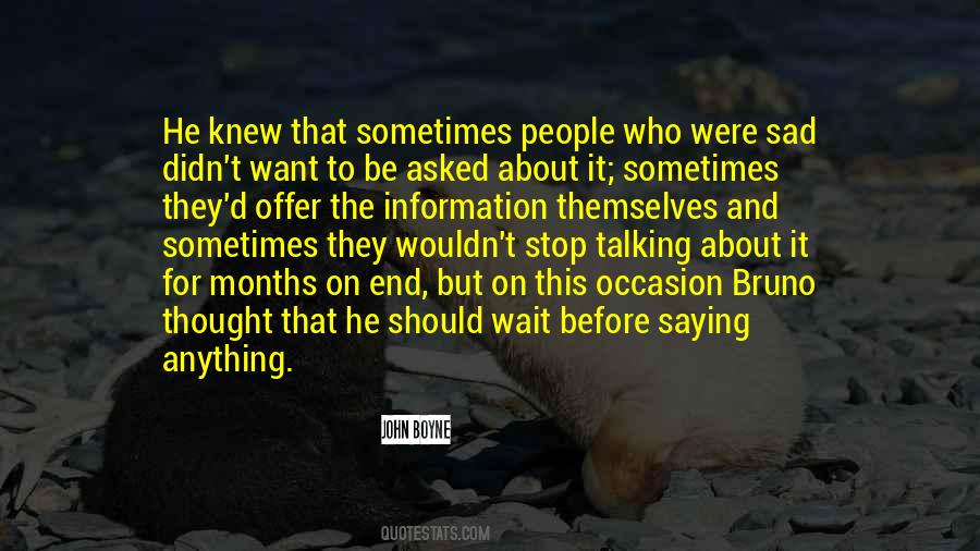 Sad End Quotes #504347