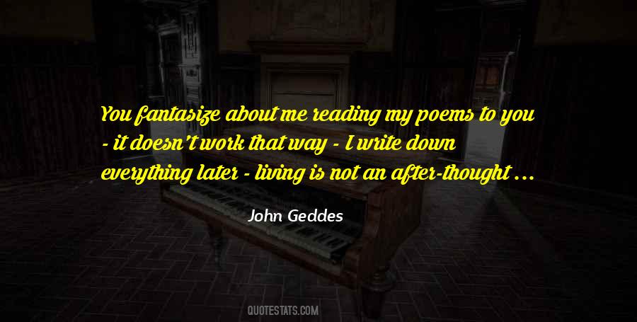 Geddes Quotes #303034