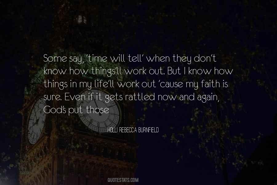 Faith And Time Quotes #161048