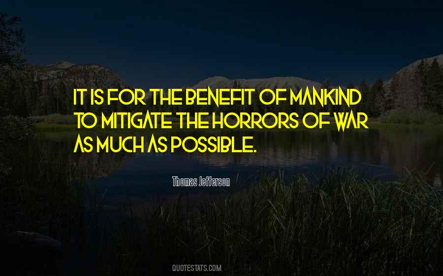 The Horror Of War Quotes #1103127