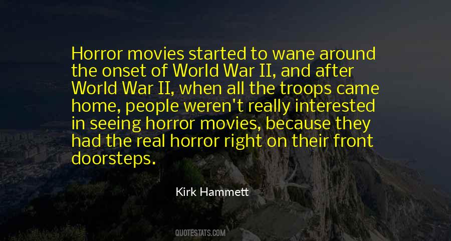 The Horror Of War Quotes #1764619