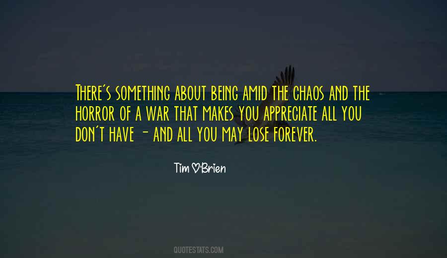 The Horror Of War Quotes #382363