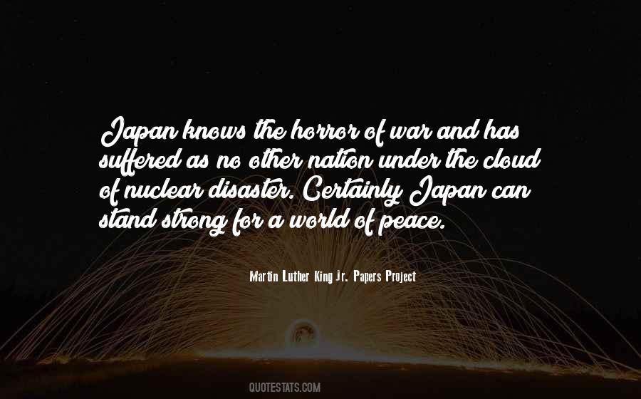 The Horror Of War Quotes #418148