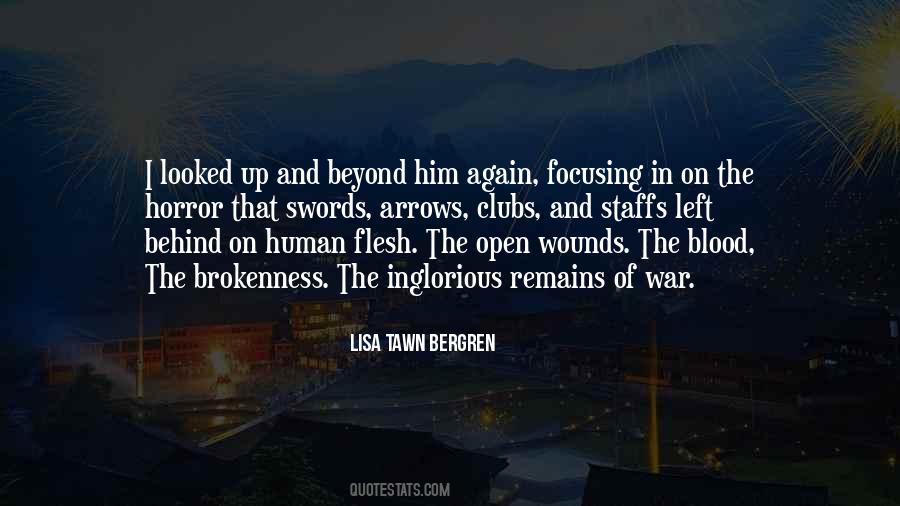 The Horror Of War Quotes #536572