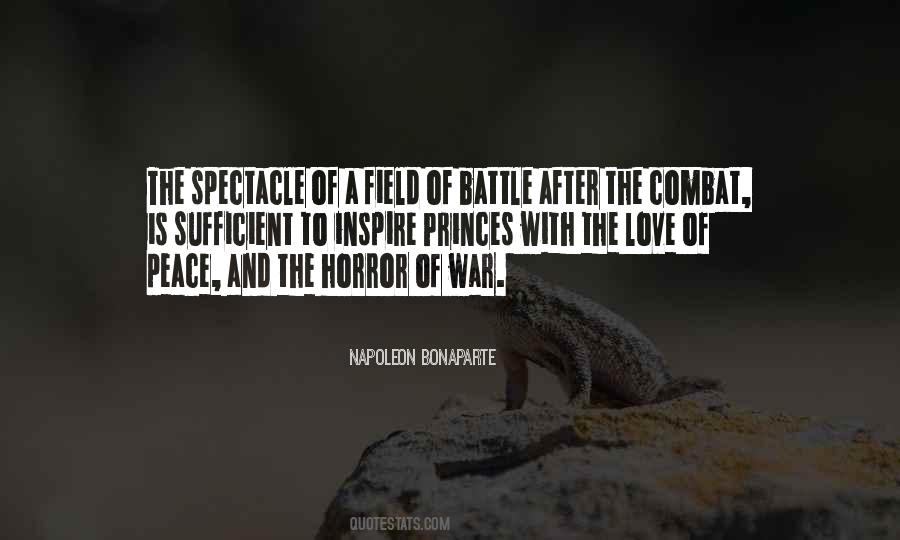 The Horror Of War Quotes #761588