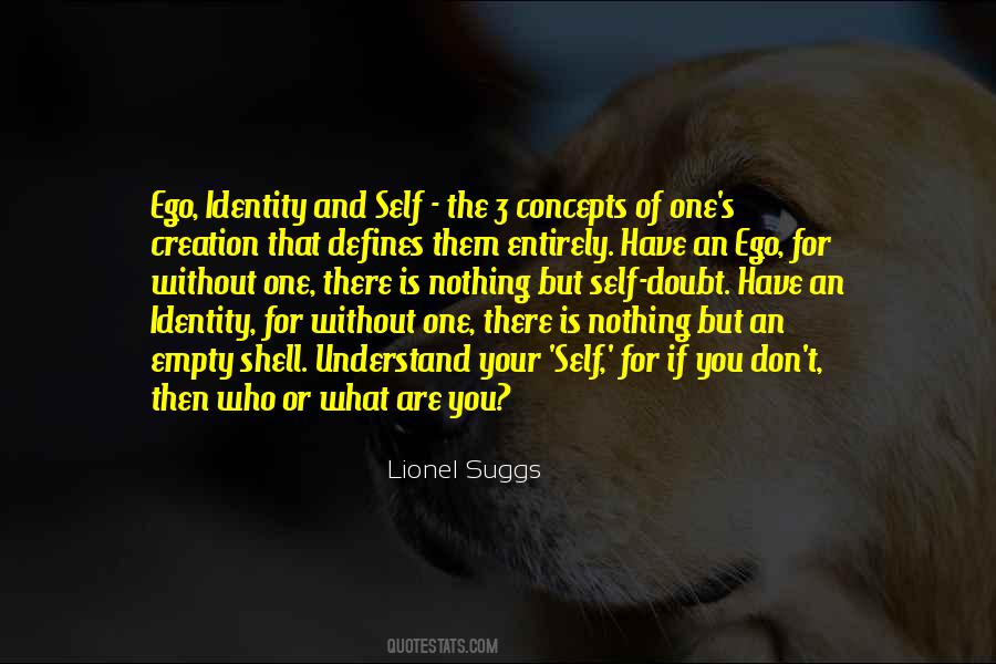 What Is Identity Quotes #1657559
