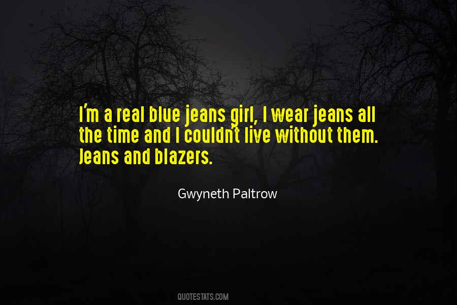 Blue Girl Quotes #830408