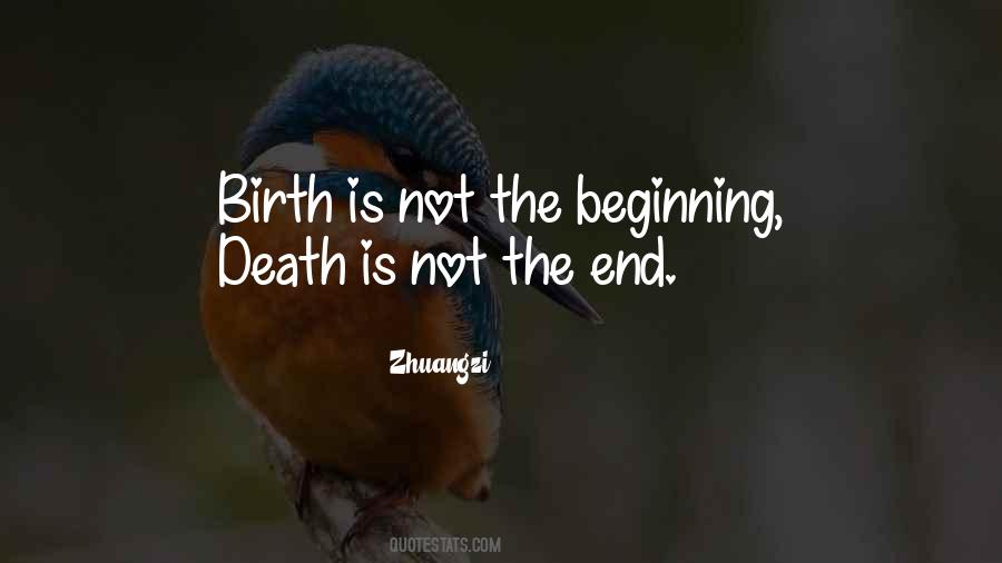 Death Birth Quotes #1566528