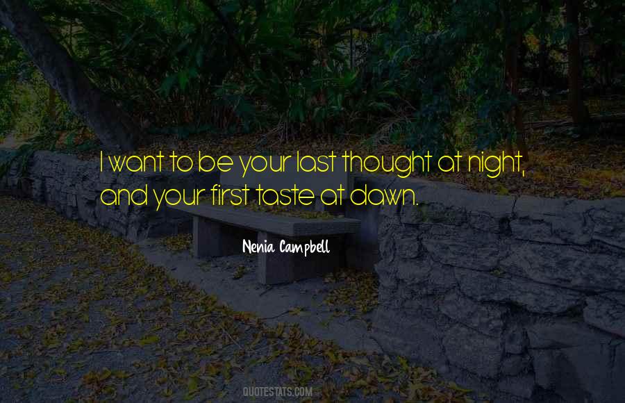 Night Relationship Quotes #1130548