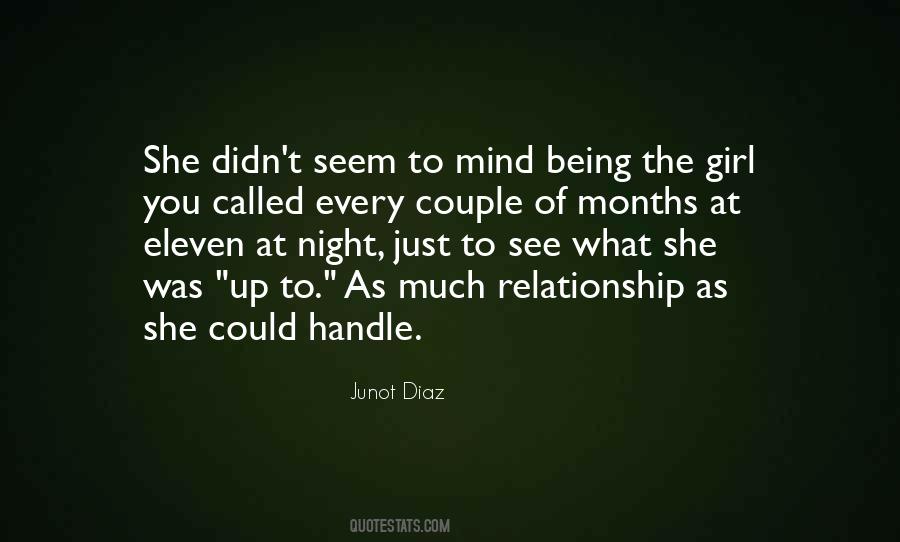Night Relationship Quotes #97553