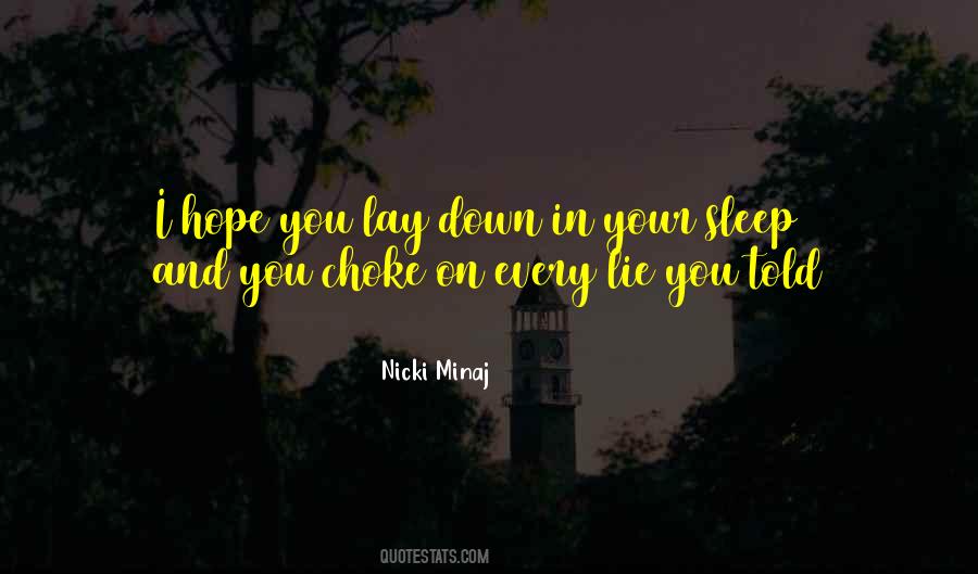 As I Lay Me Down To Sleep Quotes #517946