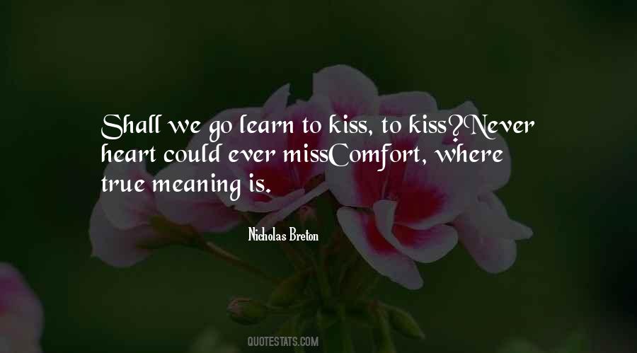 Miss Kissing You Quotes #1079136