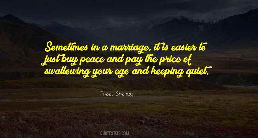 Marriage Peace Quotes #1158598