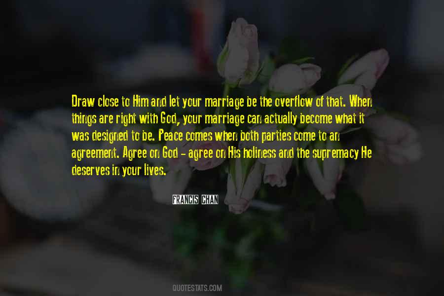Marriage Peace Quotes #1657420