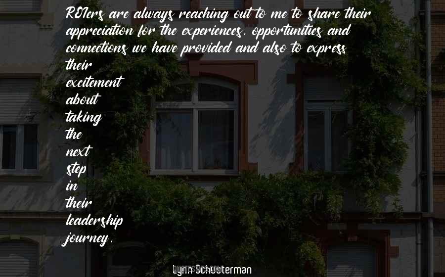 Journey Of Leadership Quotes #1298933
