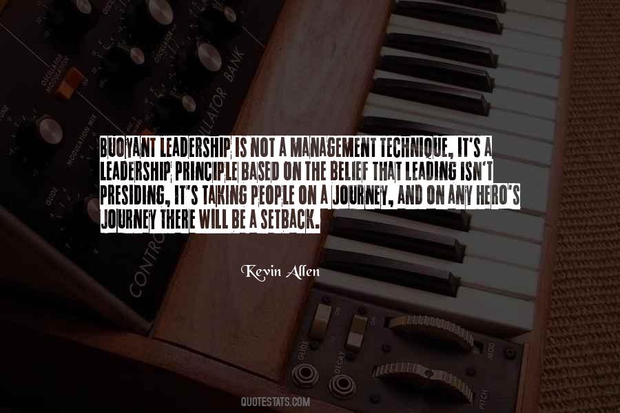 Journey Of Leadership Quotes #1723121