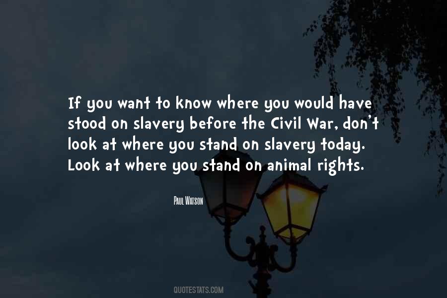 Animal Slavery Quotes #563708
