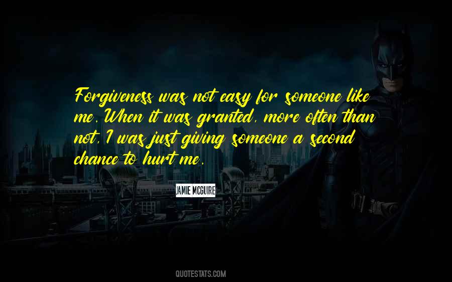 Quotes About Giving A Second Chance #1420310