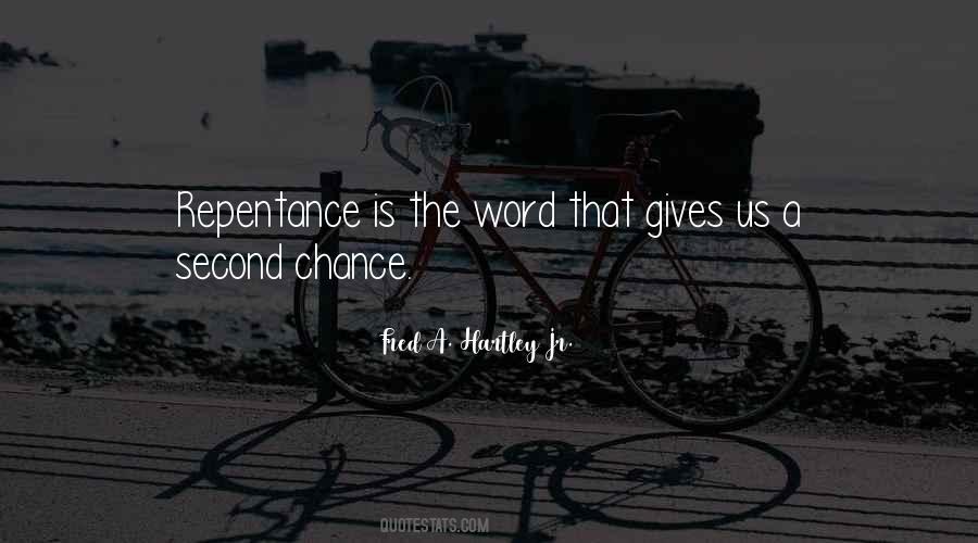 Quotes About Giving A Second Chance #1553293