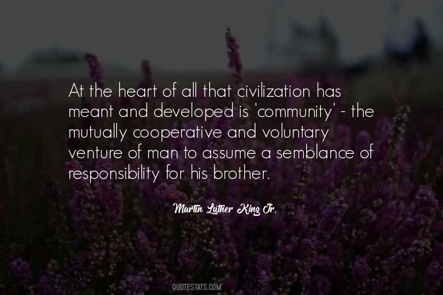 Brother Responsibility Quotes #207679