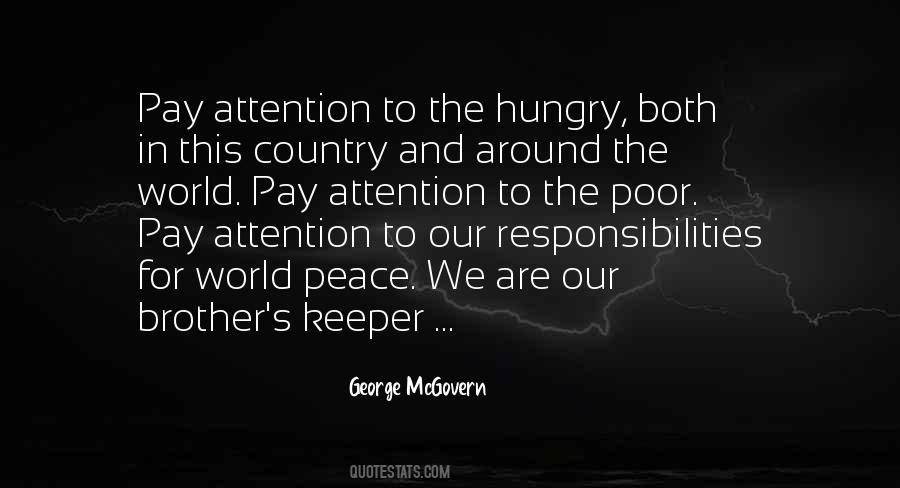 Brother Responsibility Quotes #926143