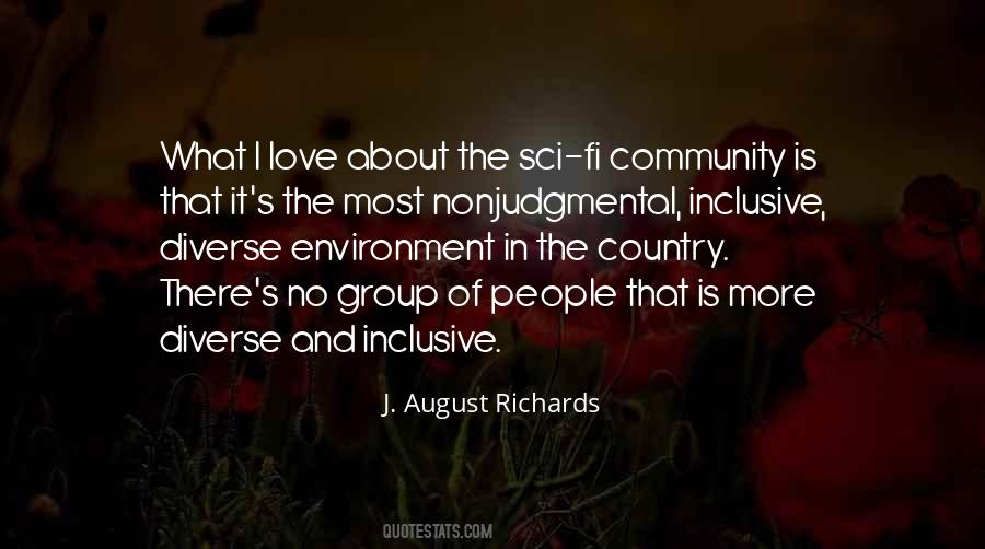 Quotes About Environment And Community #113034