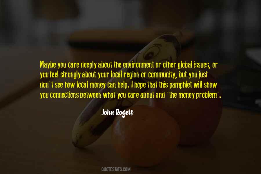Quotes About Environment And Community #1273245
