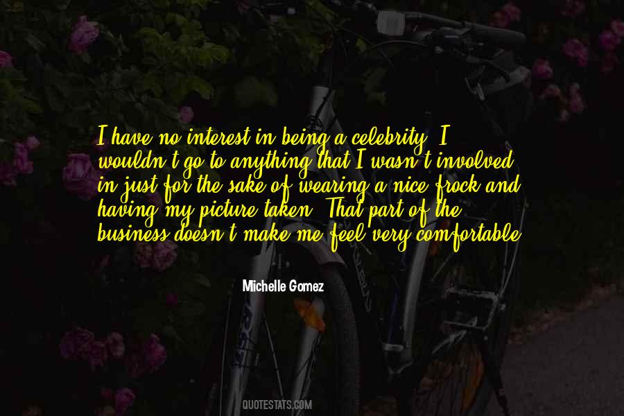 Being A Celebrity Quotes #132214