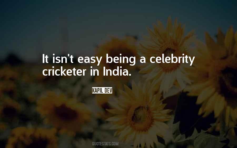 Being A Celebrity Quotes #1492381